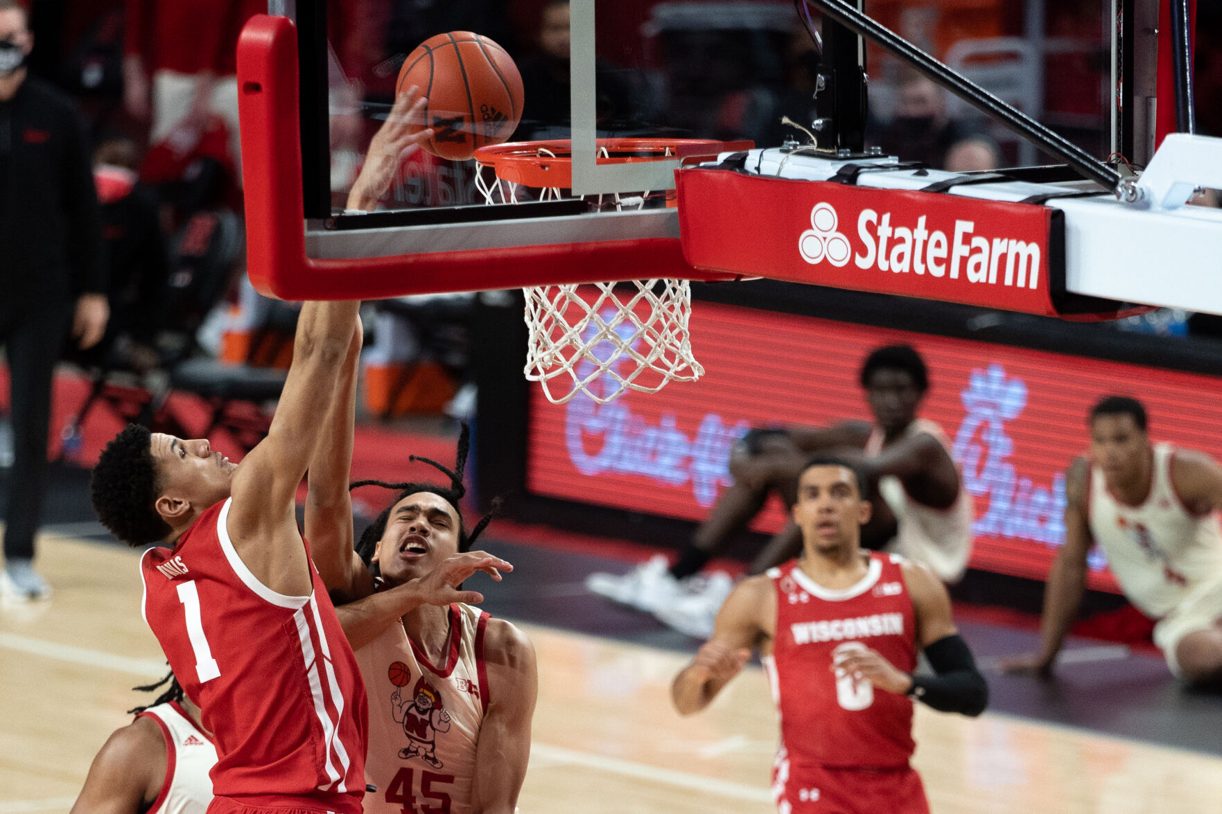 Nebraska Basketball vs. Wisconsin Photo No. 3